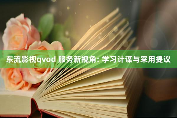 东流影视qvod 服务新视角: 学习计谋与采用提议