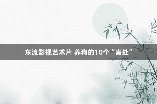 东流影视艺术片 养狗的10个“害处”