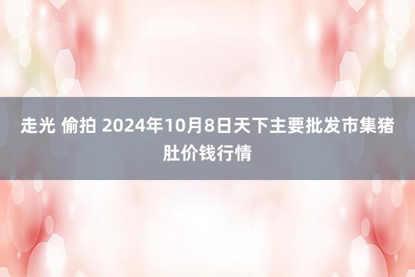 走光 偷拍 2024年10月8日天下主要批发市集猪肚价钱行情