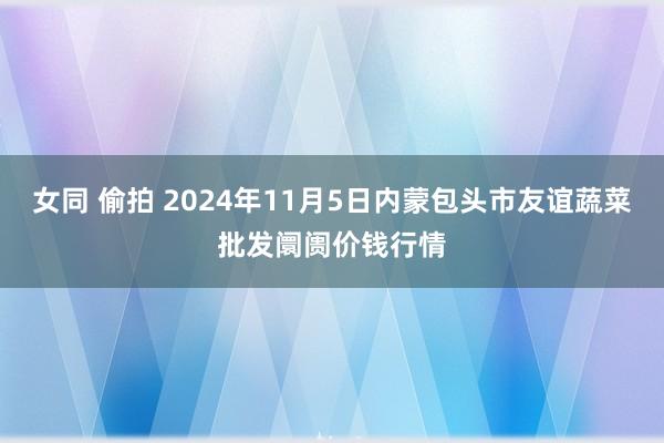 女同 偷拍 2024年11月5日内蒙包头市友谊蔬菜批发阛阓价钱行情