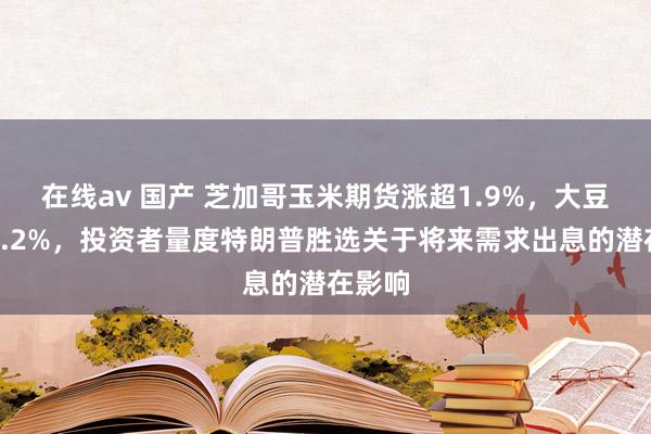 在线av 国产 芝加哥玉米期货涨超1.9%，大豆油涨3.2%，投资者量度特朗普胜选关于将来需求出息的潜在影响