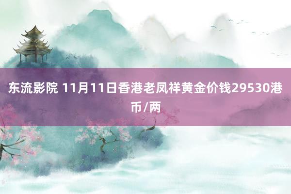 东流影院 11月11日香港老凤祥黄金价钱29530港币/两