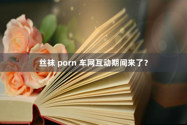 丝袜 porn 车网互动期间来了？