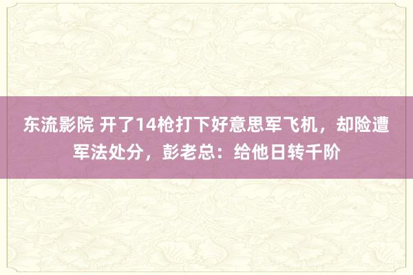 东流影院 开了14枪打下好意思军飞机，却险遭军法处分，彭老总：给他日转千阶