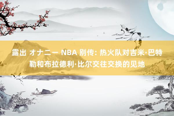 露出 オナニー NBA 别传: 热火队对吉米·巴特勒和布拉德利·比尔交往交换的见地