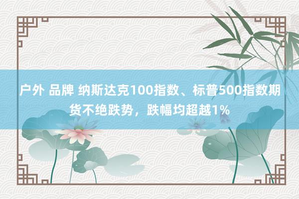 户外 品牌 纳斯达克100指数、标普500指数期货不绝跌势，跌幅均超越1%